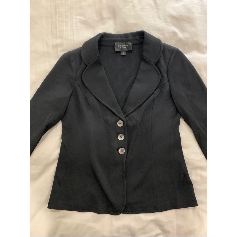 St. John Caviar Blazer